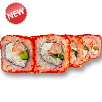 НОВИНКА Калифорния с тигровой креветкой