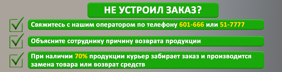 Возврат продукции